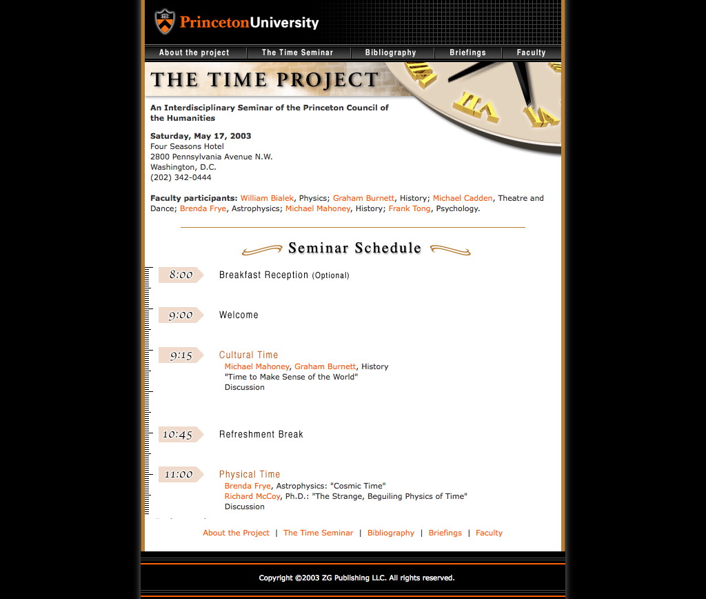 Princeton - Time Project